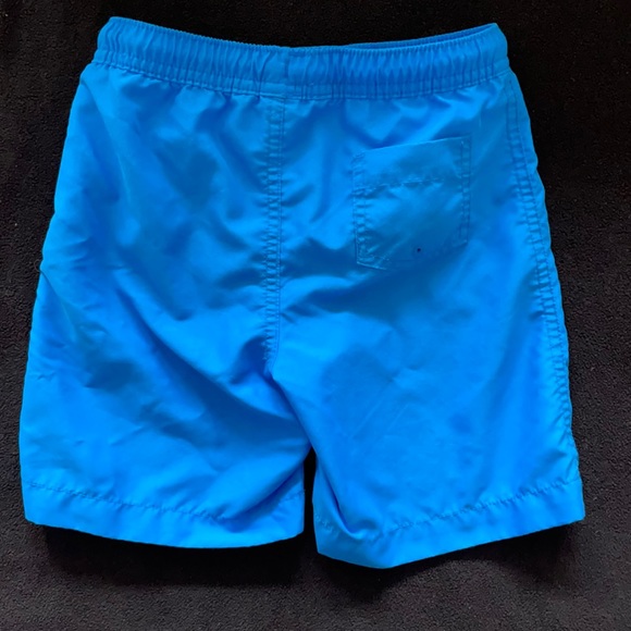 Lands End Blue Swim Trunks, size 5-6 - Picture 2 of 3